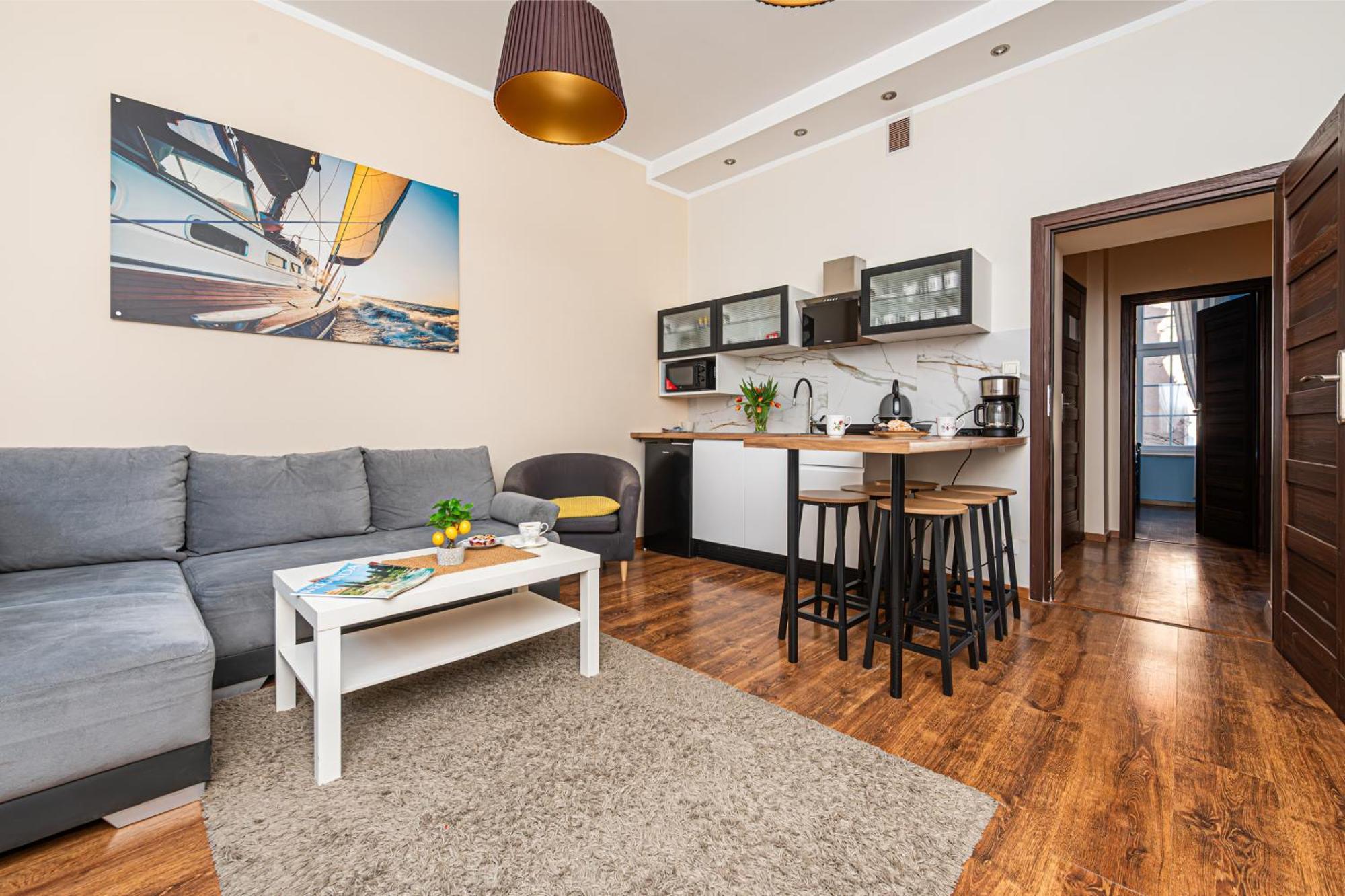 Dluga Comfort Apartments กดัญสก์ ภายนอก รูปภาพ